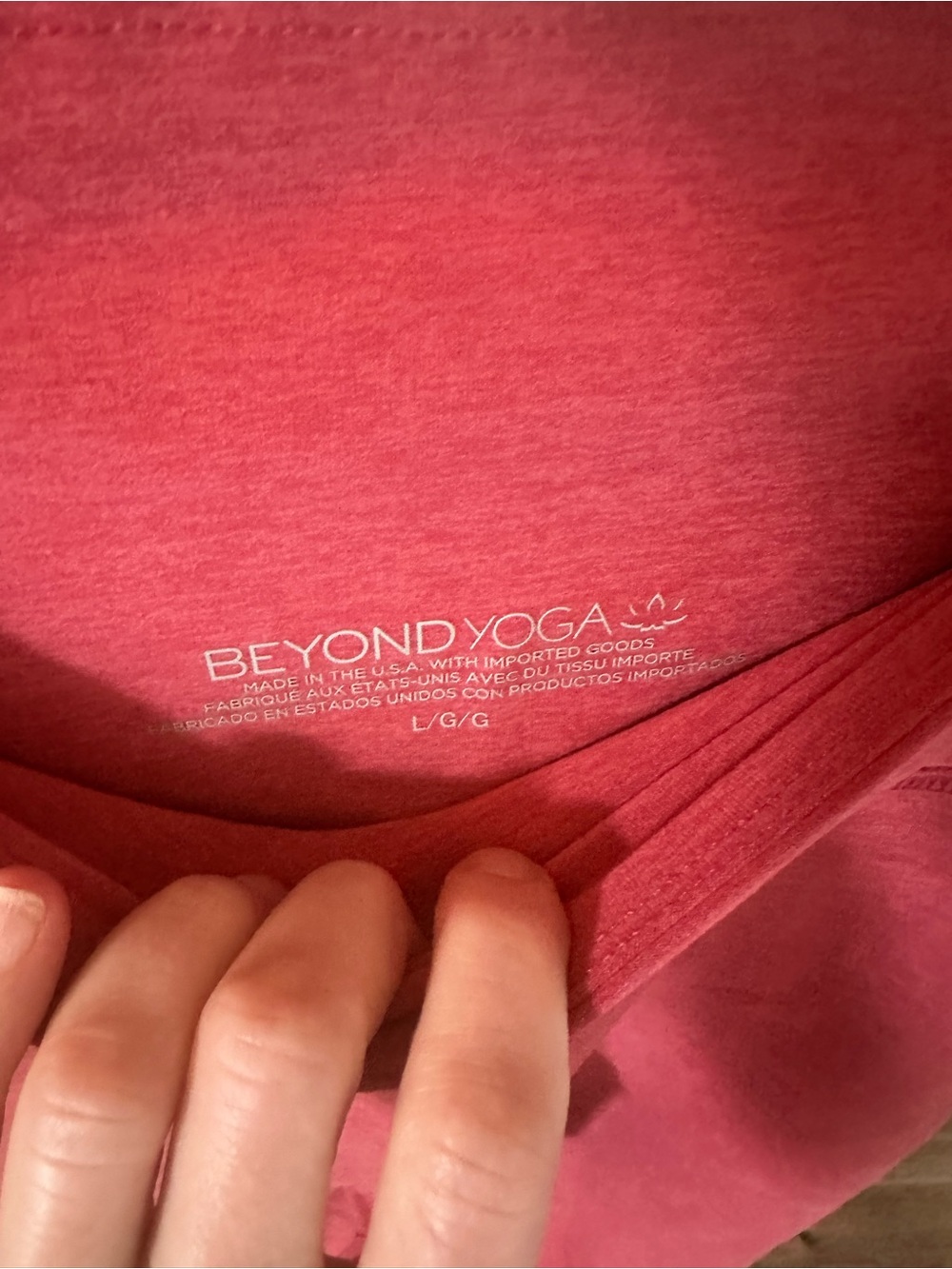 Beyond Yoga Caught in the Midi high waist leggings- RED - Picture 2 of 5